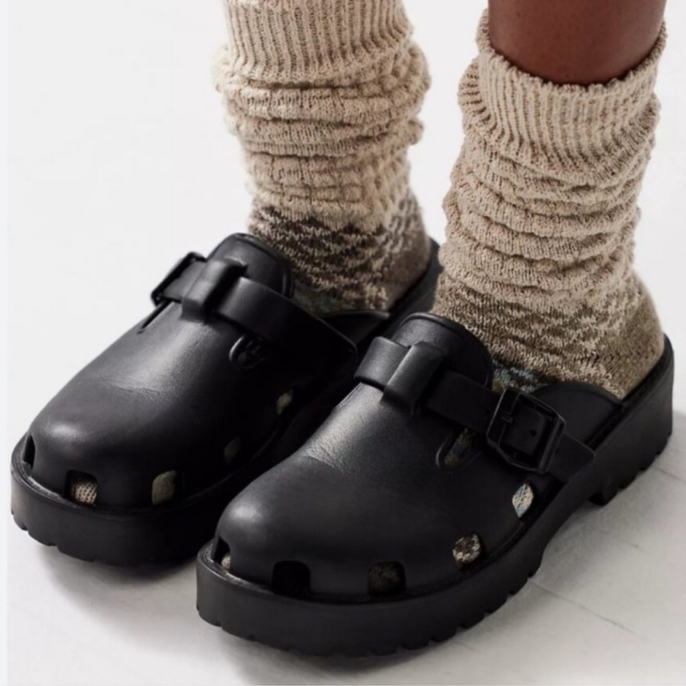 FREE PEOPLE Karlie Buckle Womens Clogs size 6/37 preloved slip on - Picture 5 of 10